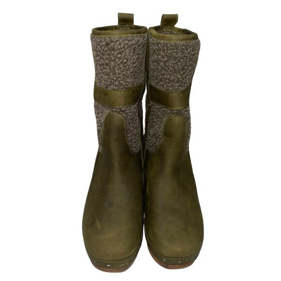 Five Worlds by Cordani Zyla Faux Shearling Boots in Green     Size: 8 - Picture 2 of 8